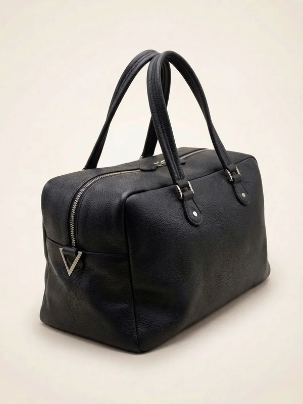 Sac de Voyage Biarritz Cuir Noir