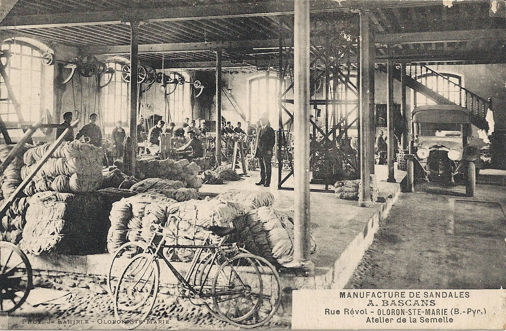 Vue de la manufacture Bascans