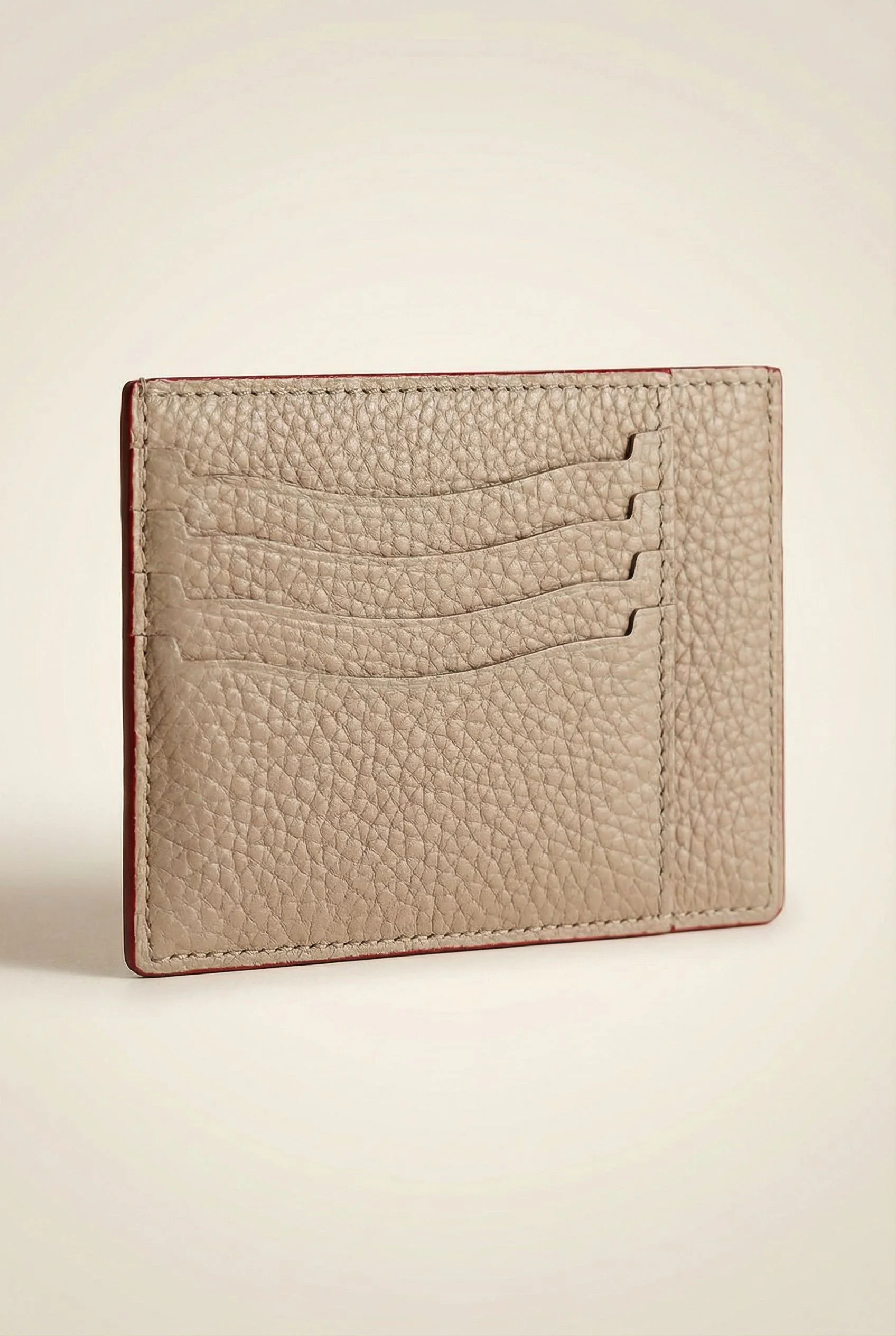 Porte-Cartes Luzien Taurillon Argile GM